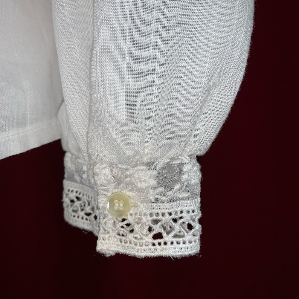 Gemilli Vintage Women’s Blouse Size 7/8 M - Picture 6 of 7